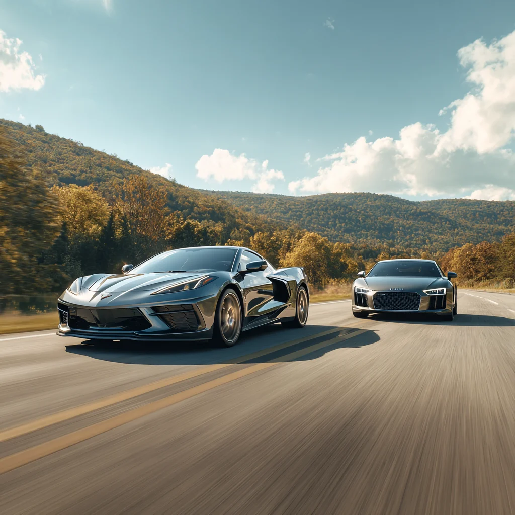 Corvette C8 Stingray vs Audi R8 V10: $80K vs $180K Track Battle