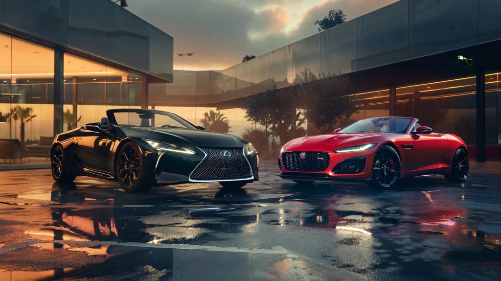 Lexus LC500 vs Jaguar F-Type R: Grand Tourers With Character