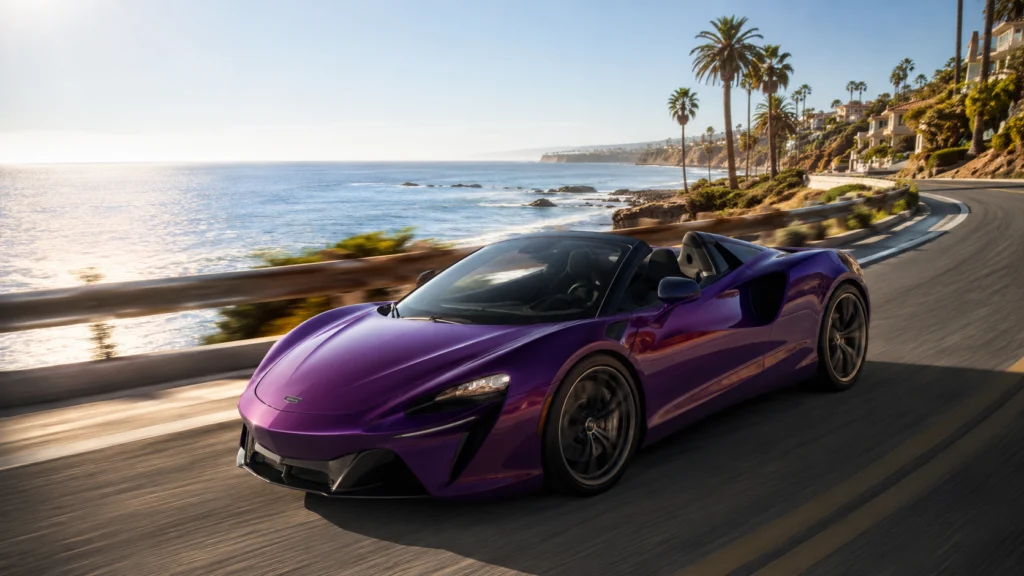McLaren Artura Spider: Roof Off, Weight Barely Up
